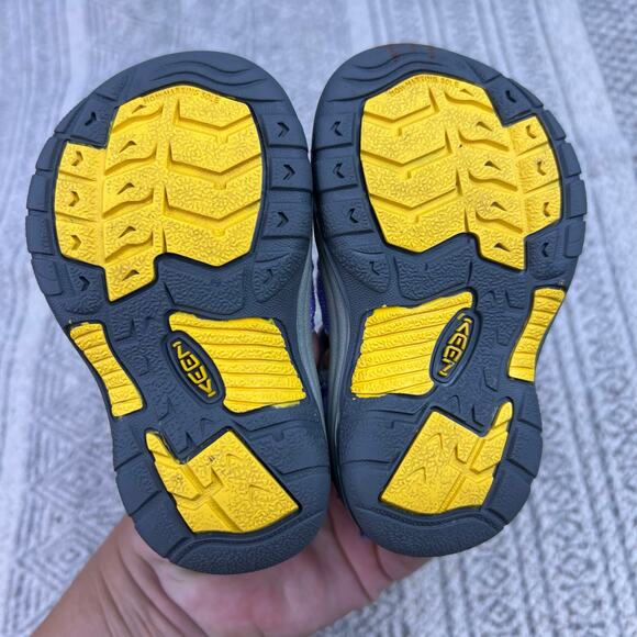 KEEN Newport H2 Purple Gray Sandals, Size 4 Toddler, Closed Toe Water Shoes - Picture 8 of 14